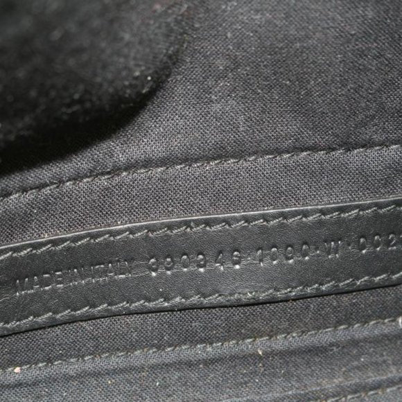 Balenciaga Black Canvas x Calfskin XS Navy Cabas 2way Crossbody 89ba629s - Picture 3 of 12